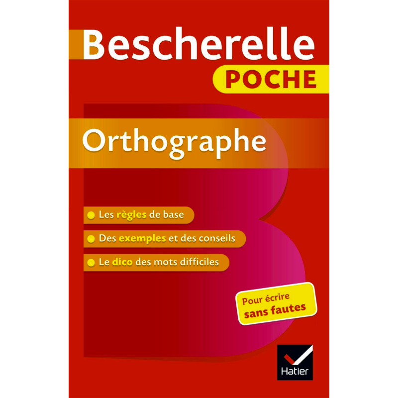 Bescherelle poche Orthographe