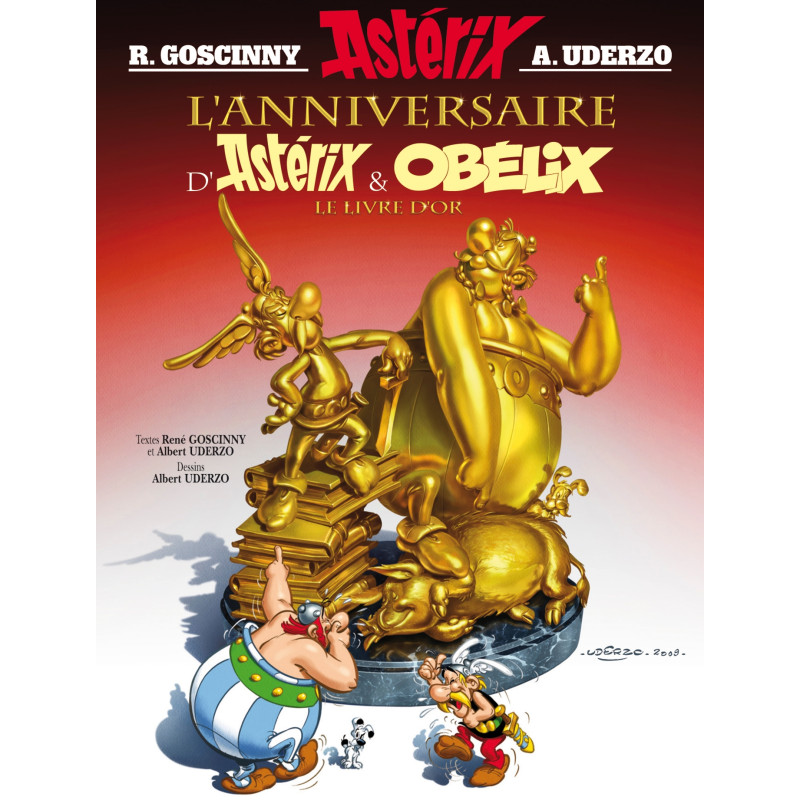 ASTERIX 34 ANNIVERSAIRE DE ASTERIX & OBELIX