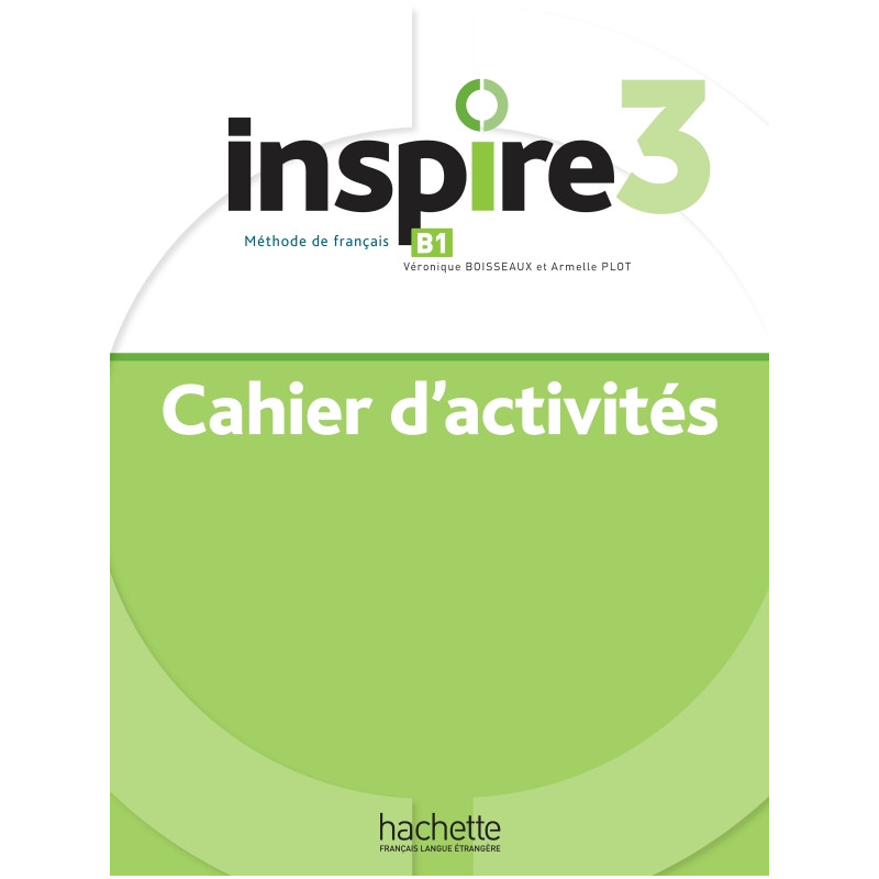 Inspire 3 Cahier d'activités + audio en téléchargement