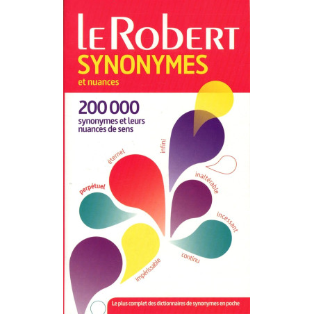 Dictionnaire des synonymes et naunces