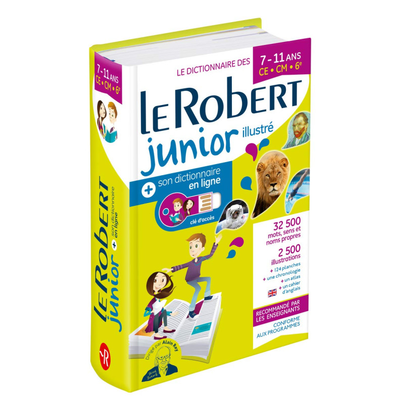 Dictionnaire Le Robert Junior illustré et son dictionnaire en ligne - 7 /11 ans